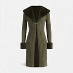 Old Fortune | Women's Ribbed Cardigan with Closure