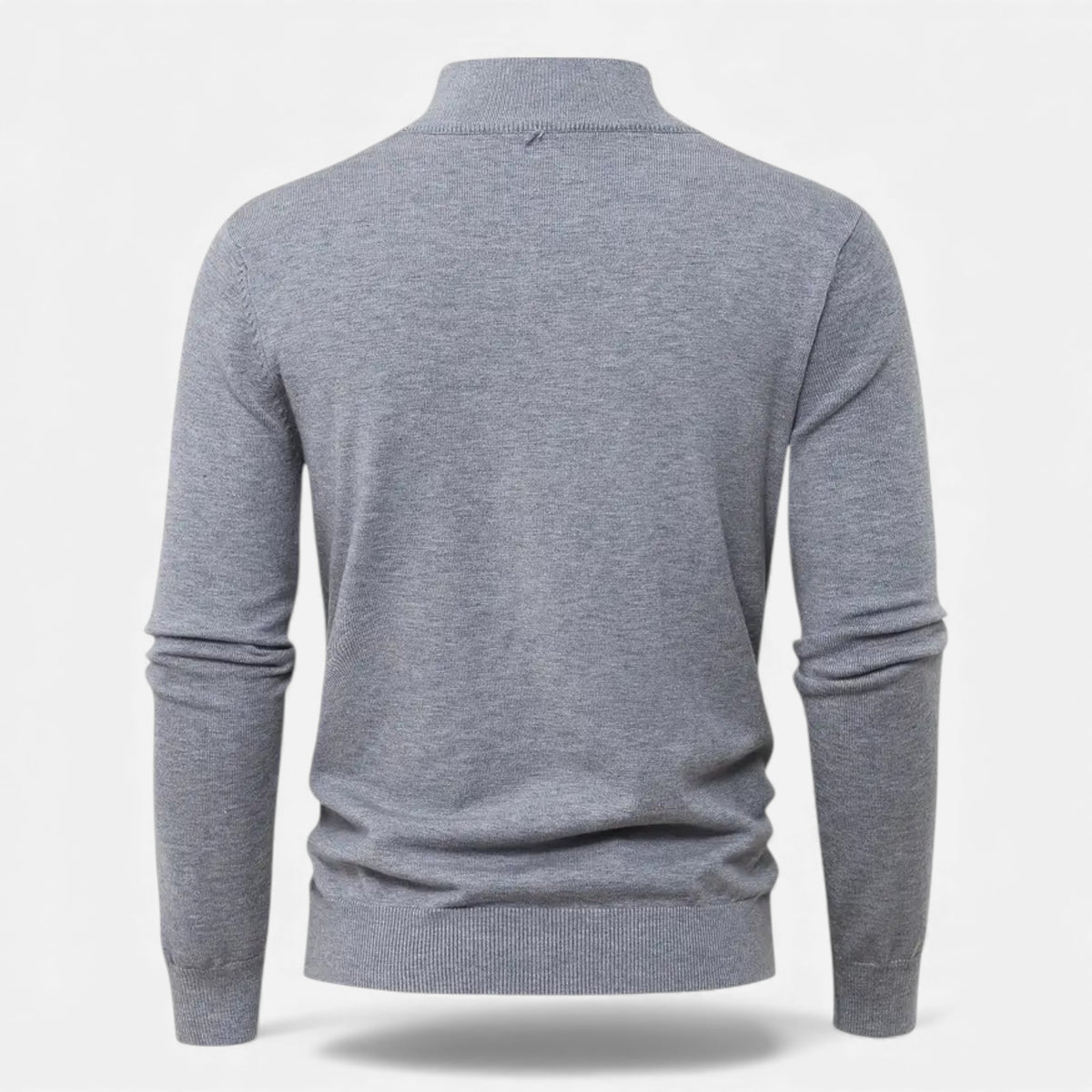Old Fortune | Męska Kardigan Dzianinowy Half-Zip