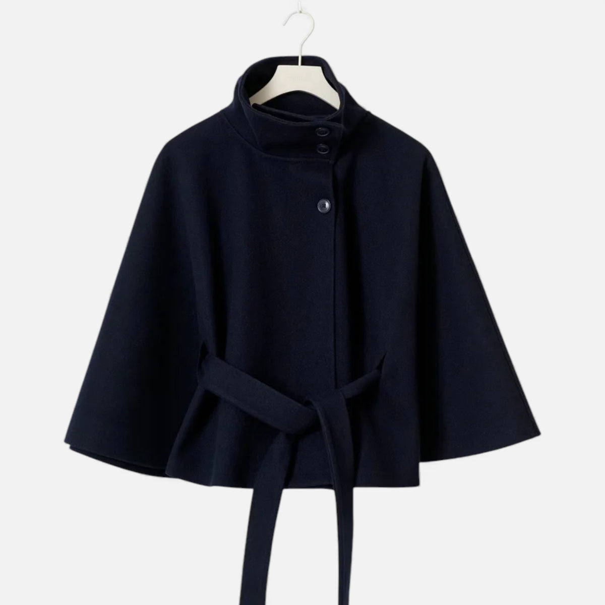 Old Fortune | Damenjacke mit Cape-Ärmeln und hohem Kragen