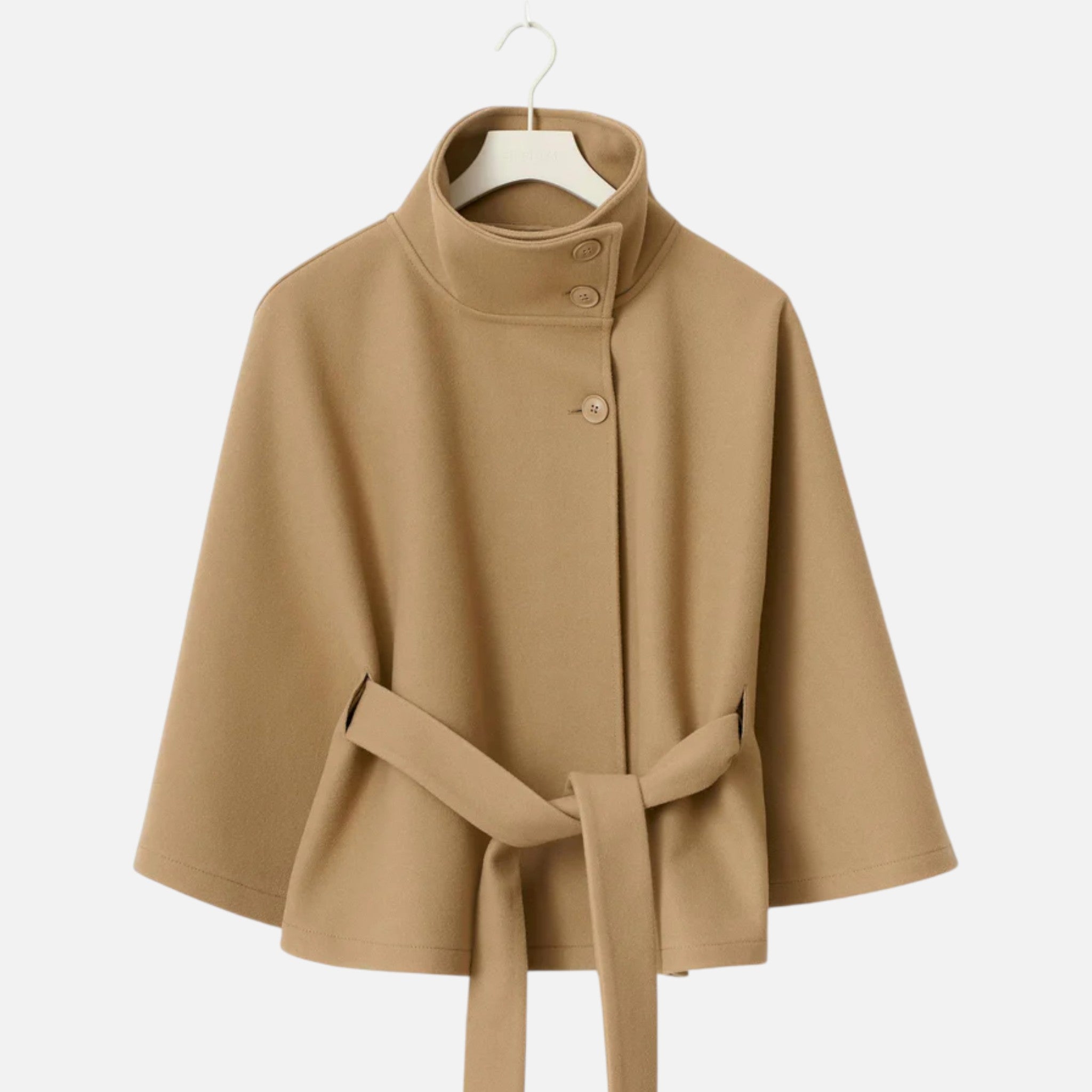 Old Fortune | Damenjacke mit Cape-Ärmeln und hohem Kragen