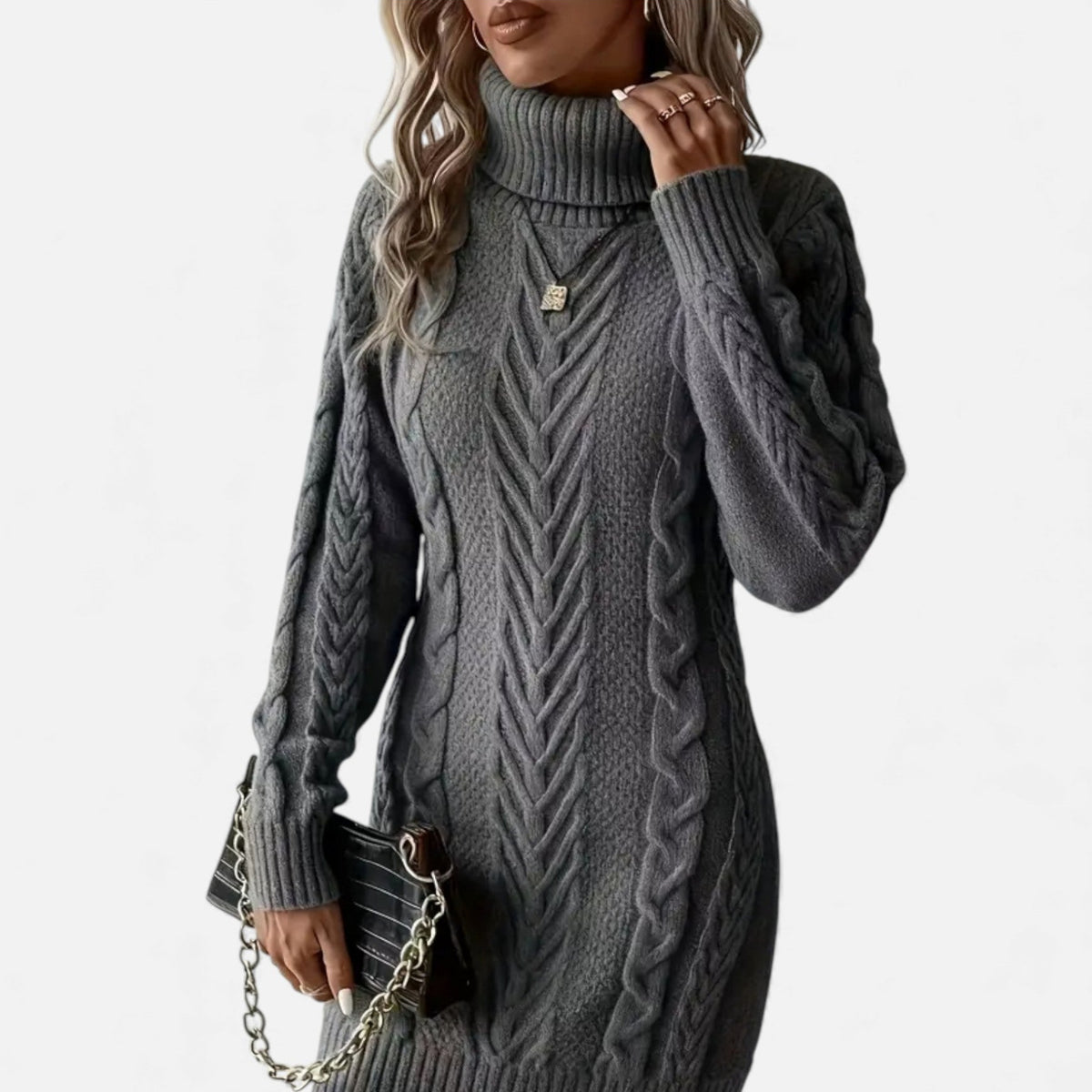 Old Fortune | Elegant Women's Long Sleeve Sweater