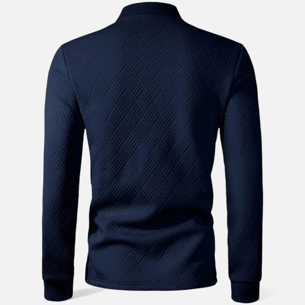 Old Fortune | Men's Long Sleeve Polo Shirt