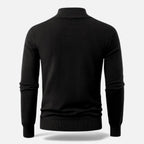 Old Fortune | Męska Kardigan Dzianinowy Half-Zip