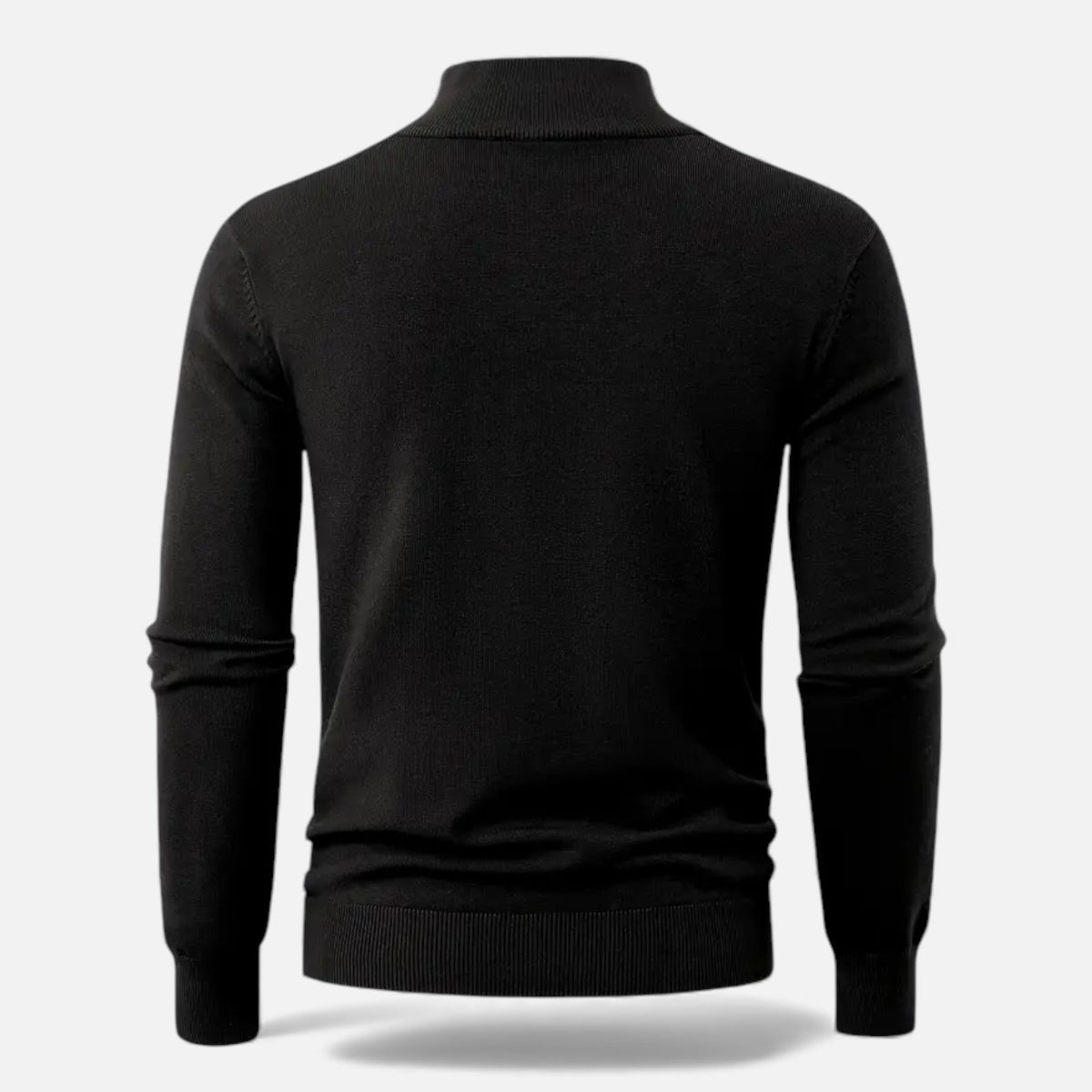 Old Fortune | Męska Kardigan Dzianinowy Half-Zip