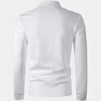 Old Fortune | Men's Long Sleeve Polo Shirt