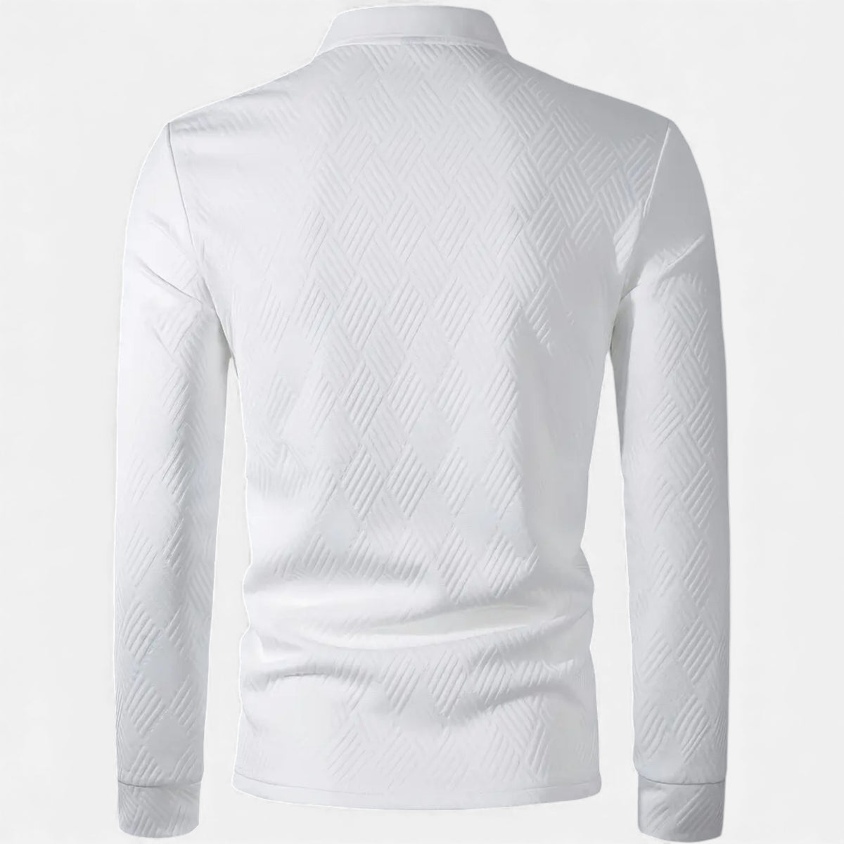 Old Fortune | Men's Long Sleeve Polo Shirt