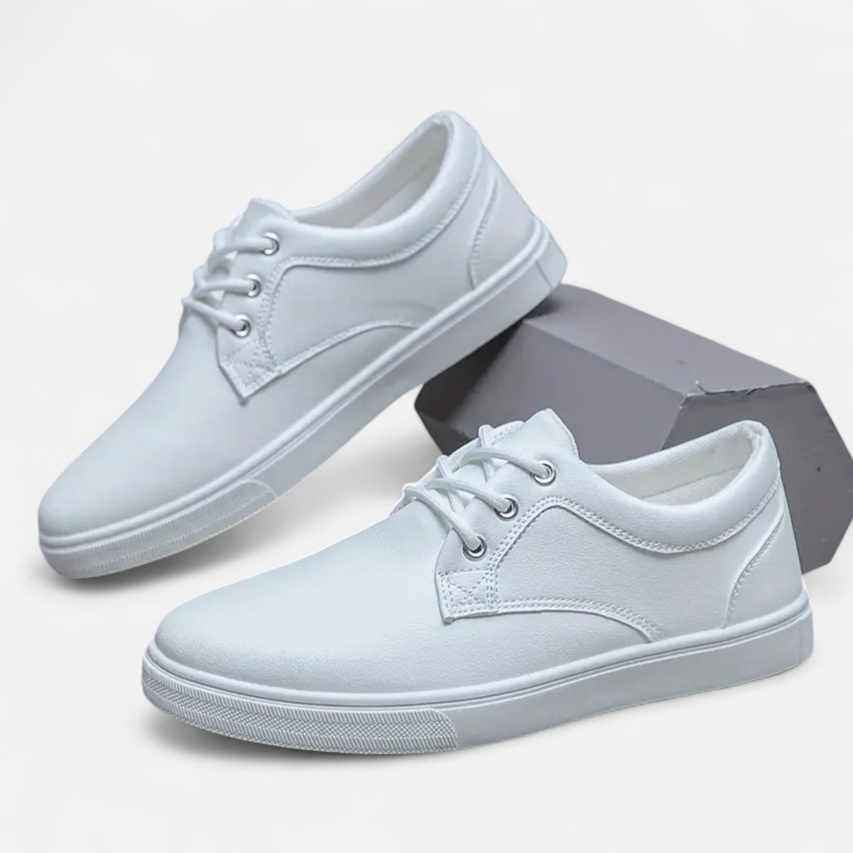Old Fortune | Herren-Skate-Schuhe – Rutschfeste geschnürte Sneaker  