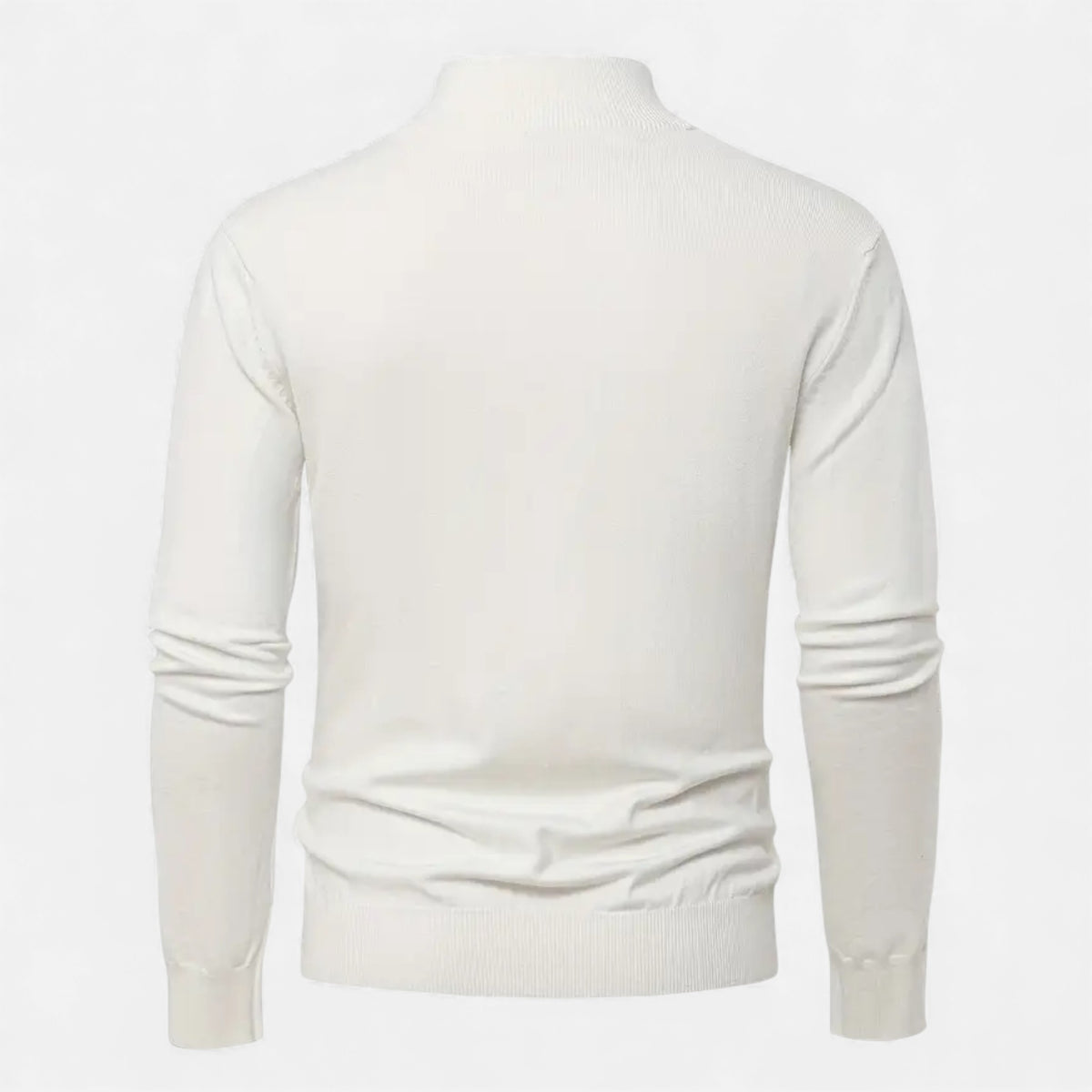 Old Fortune | Męska Kardigan Dzianinowy Half-Zip