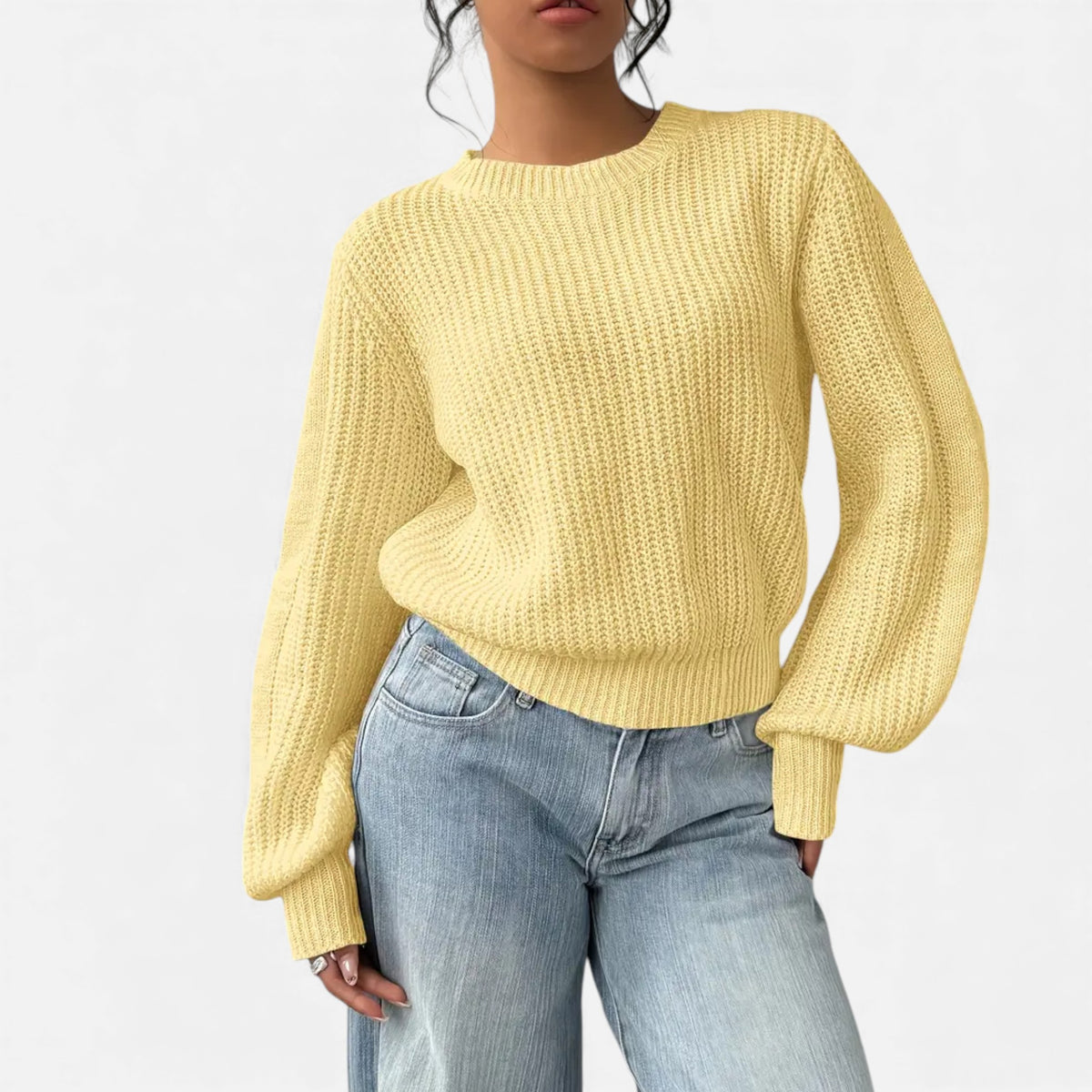 Old Fortune | Elegant Women's Sweater with Long Sleeves