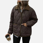 Old Fortune | Warm Casual Winter Jacket in Plaid