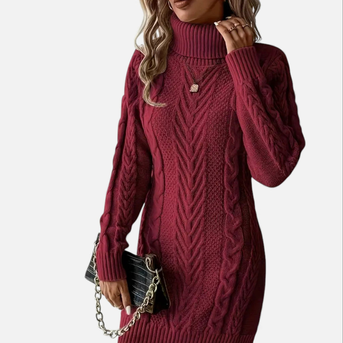 Old Fortune | Elegant Women's Long Sleeve Sweater