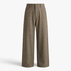 Old Fortune | Men's wide-leg ribbed denim pants