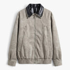 Old Fortune | Herren-Freizeitjacke mit kontrastierendem Kragen