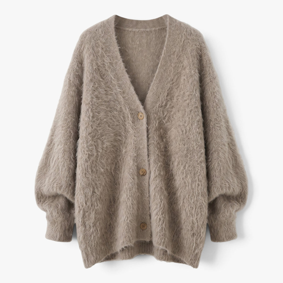 Old Fortune | Damesvest met zachte textuur