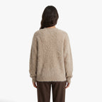 Old Fortune | Damesvest met zachte textuur