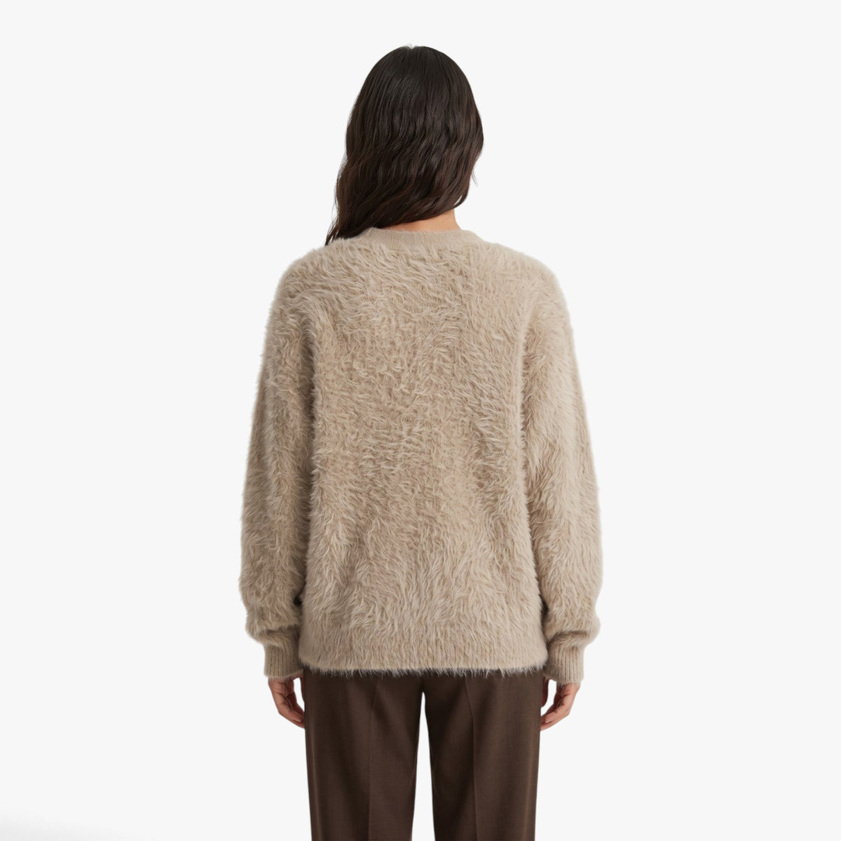 Old Fortune | Damesvest met zachte textuur