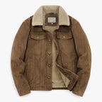 Old Fortune | Herren-Cordjacke mit Kragen