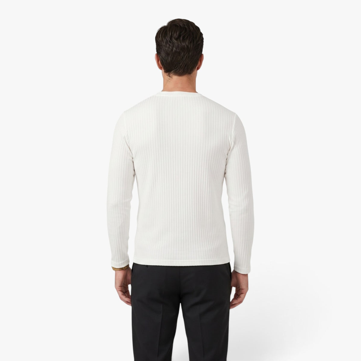 Old Fortune | Men’s Ribbed Long-Sleeve Shirt