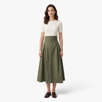 Old Fortune | Damen-Midirock mit hohem Bund