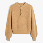 Old Fortune | Men's knitted sweater with a crew-neck fastening