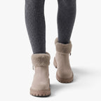 Old Fortune | Women's Winter Ankle Boots with Fur Trim