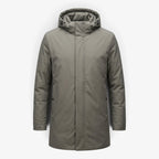 Old Fortune | Herren-Übergangsjacke mit Kapuze und verlängertem Schnitt