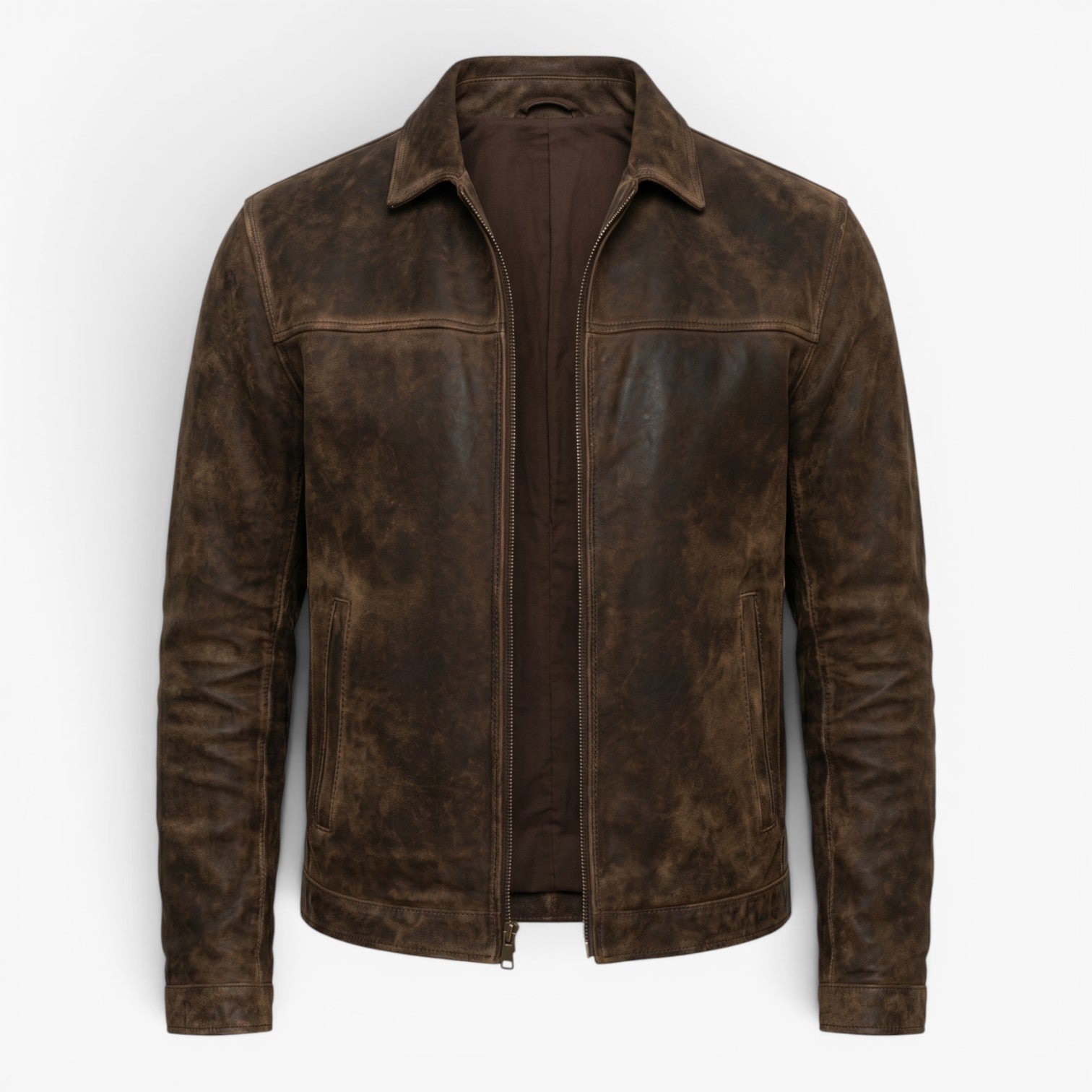 Old Fortune | Herren Vintage Jacke aus Kunstleder