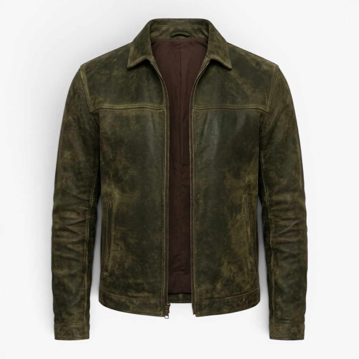 Old Fortune | Herren Vintage Jacke aus Kunstleder
