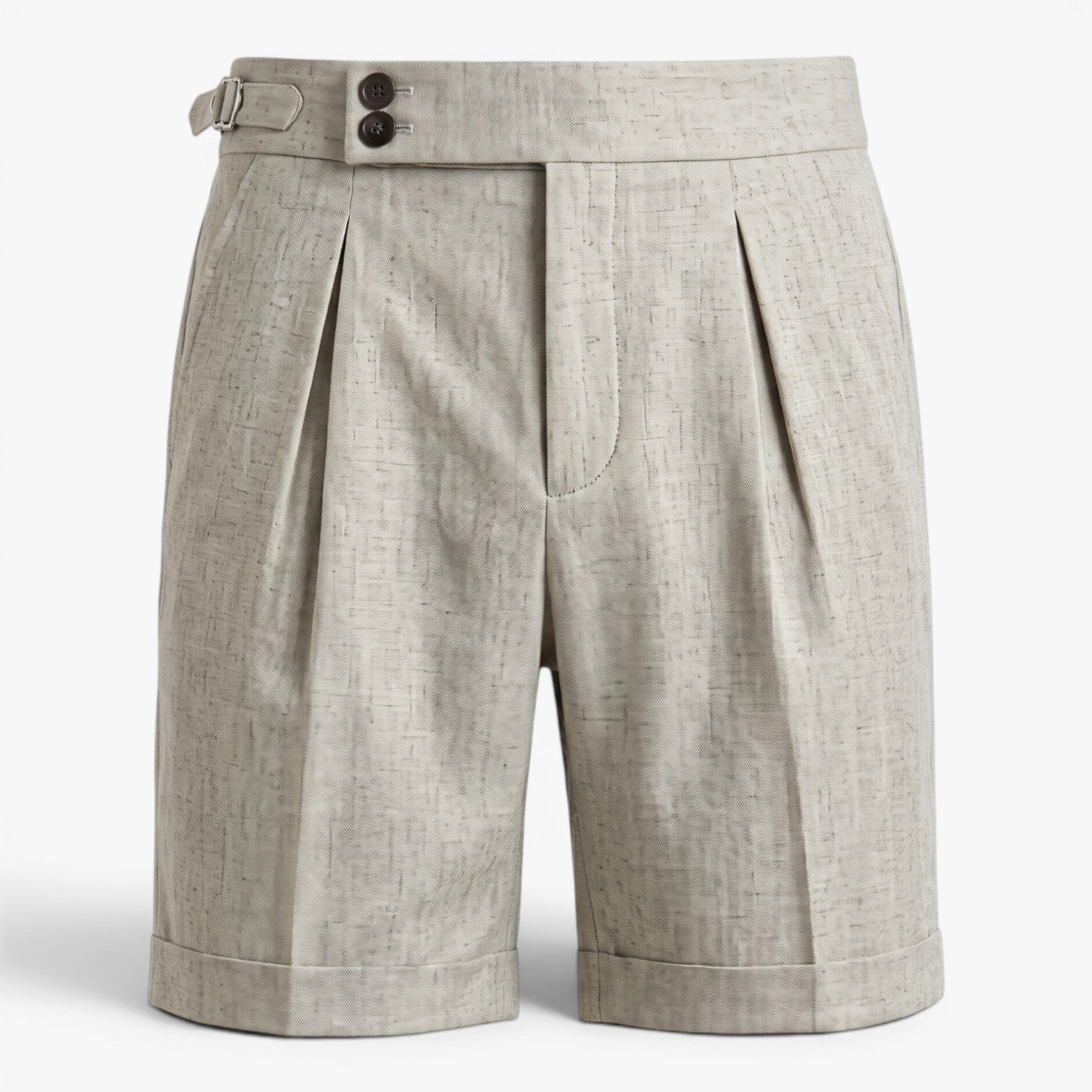 Old Fortune | Męskie Szorty Sartorial z Podwójnym Zapięciem