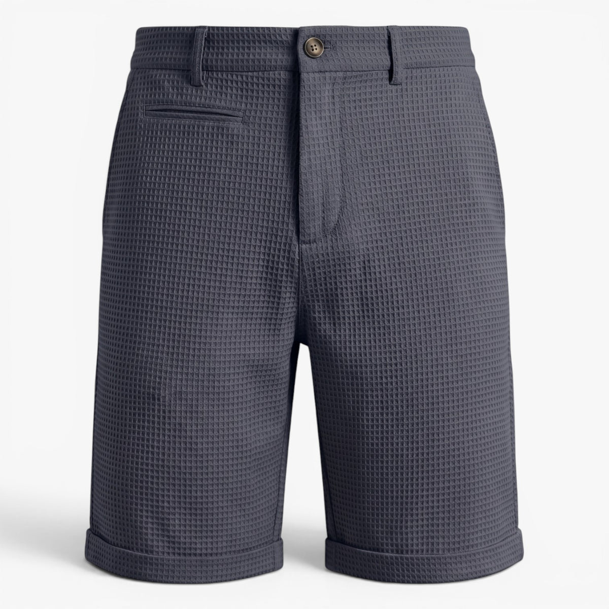 Old Fortune | Herren Texturierte Chino-Shorts Riviera