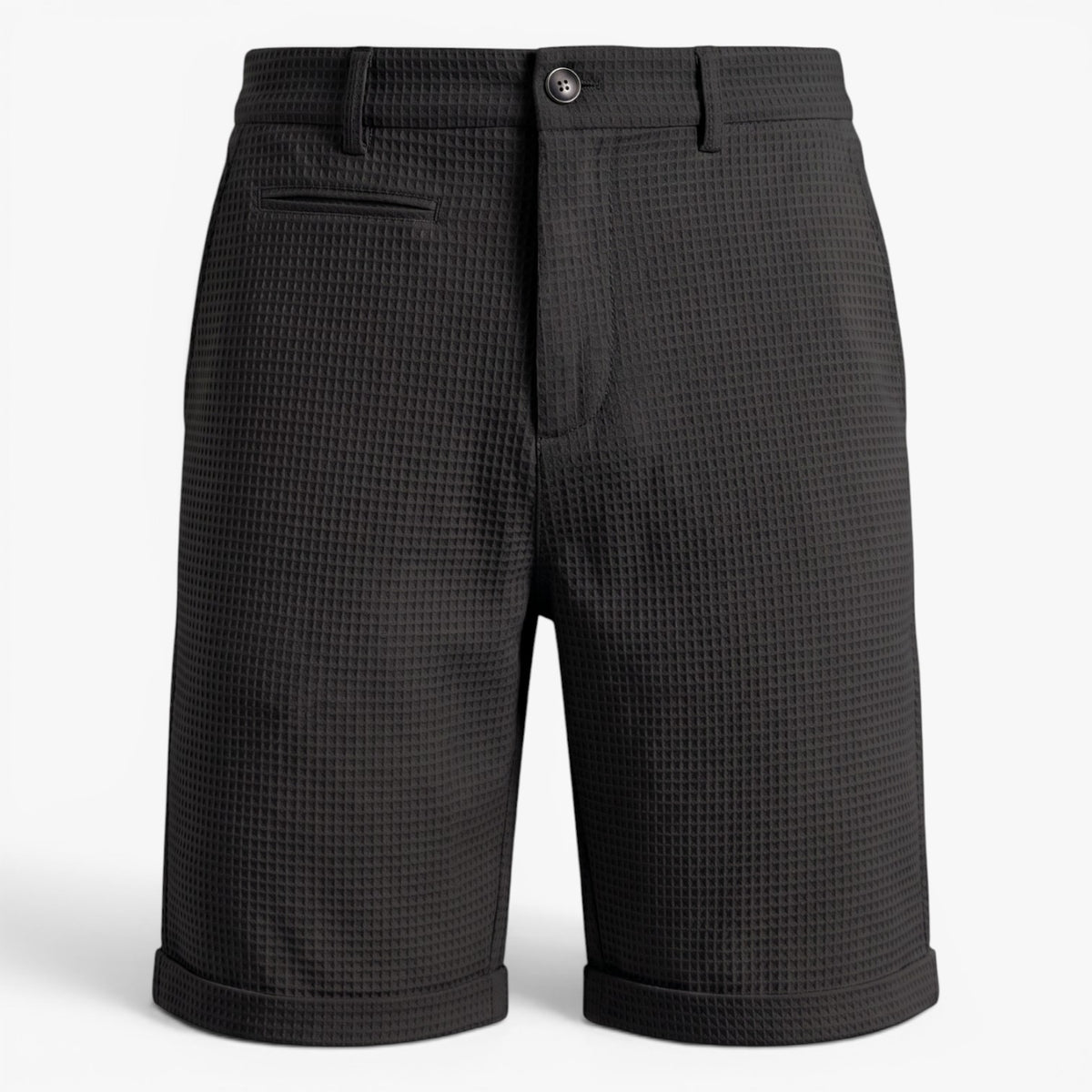 Old Fortune | Herren Texturierte Chino-Shorts Riviera