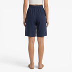 Old Fortune | Damen-Bermudas mit weitem Bein und dekorativen Knöpfen