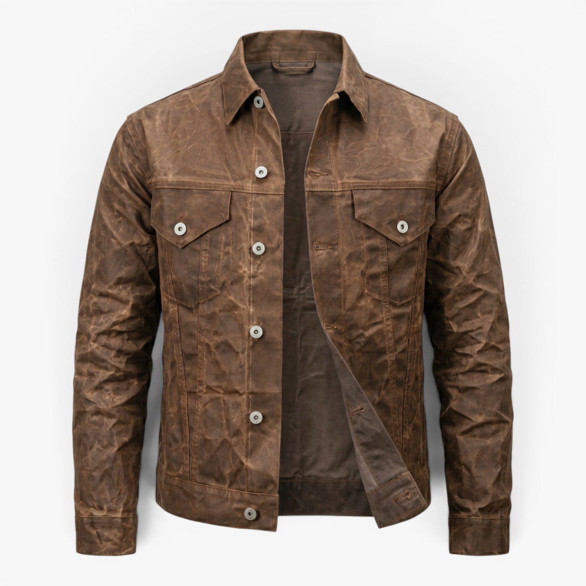 Old Fortune | Herren Vintage Jacke aus gewachster Baumwolle