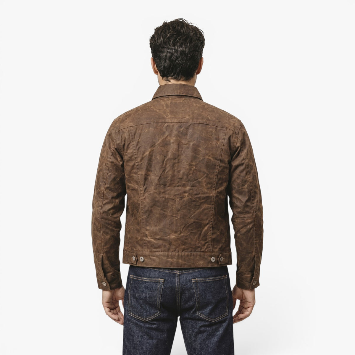 Old Fortune | Herren Vintage Jacke aus gewachster Baumwolle
