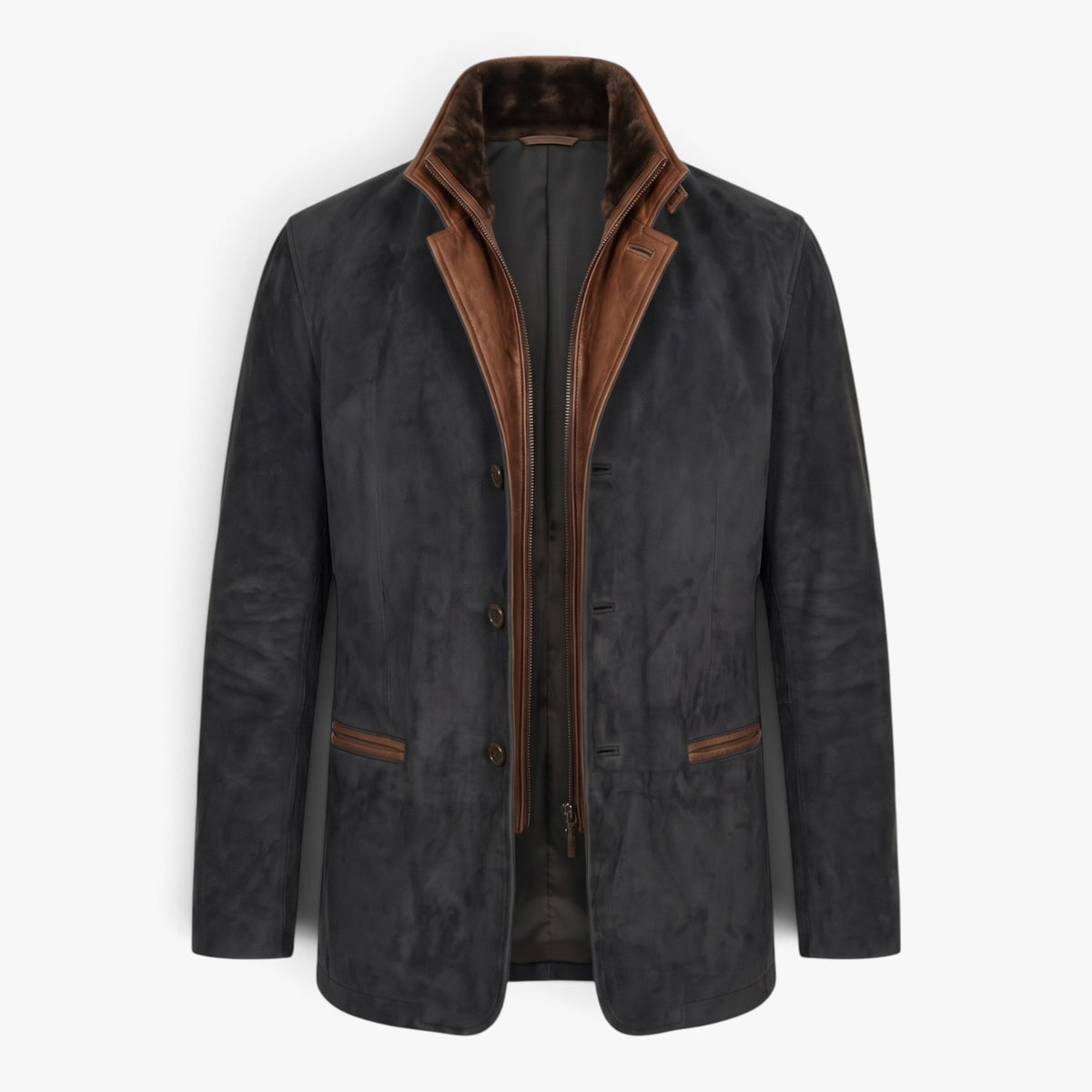 Old Fortune | Herrenjacke mit Stehkragen