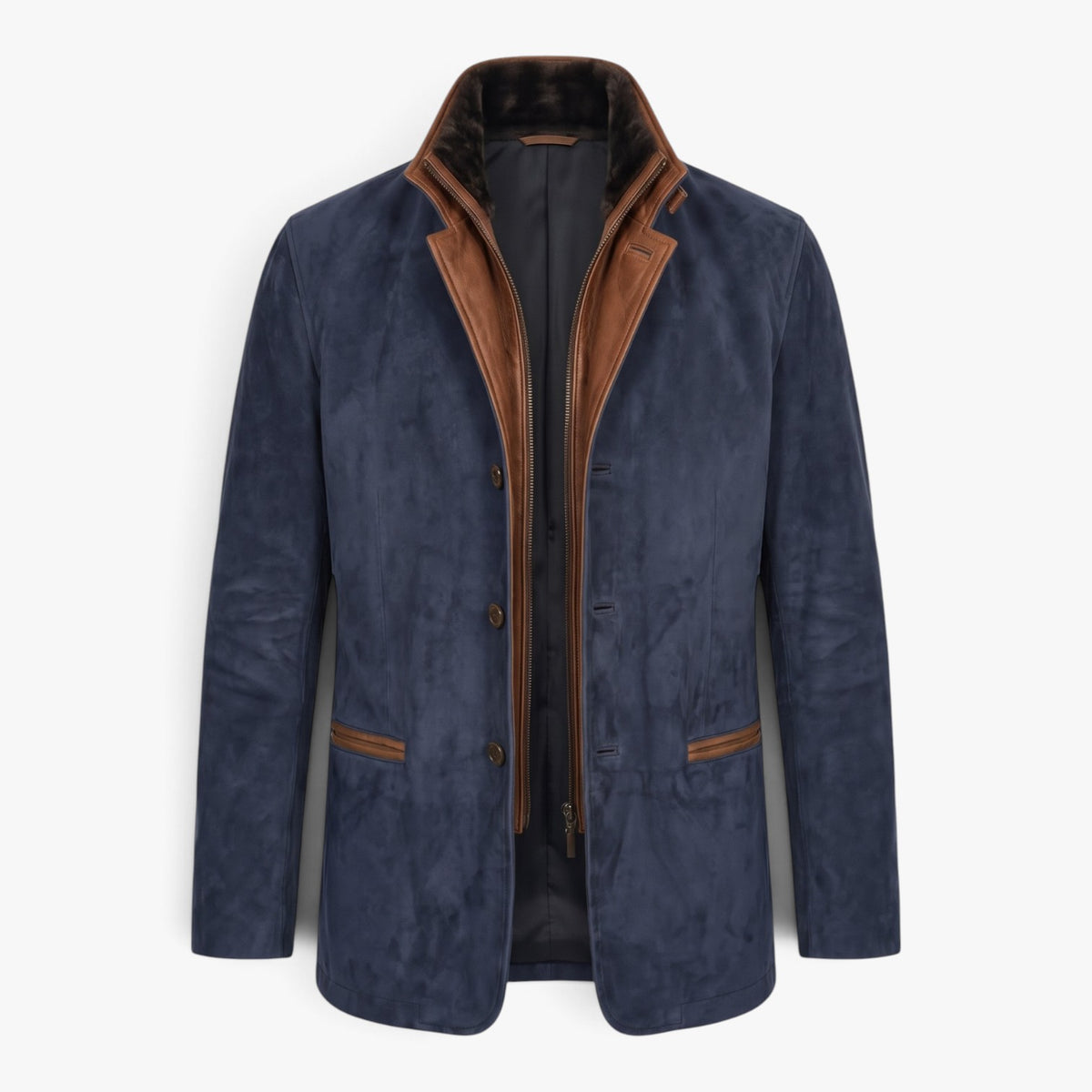 Old Fortune | Herrenjacke mit Stehkragen