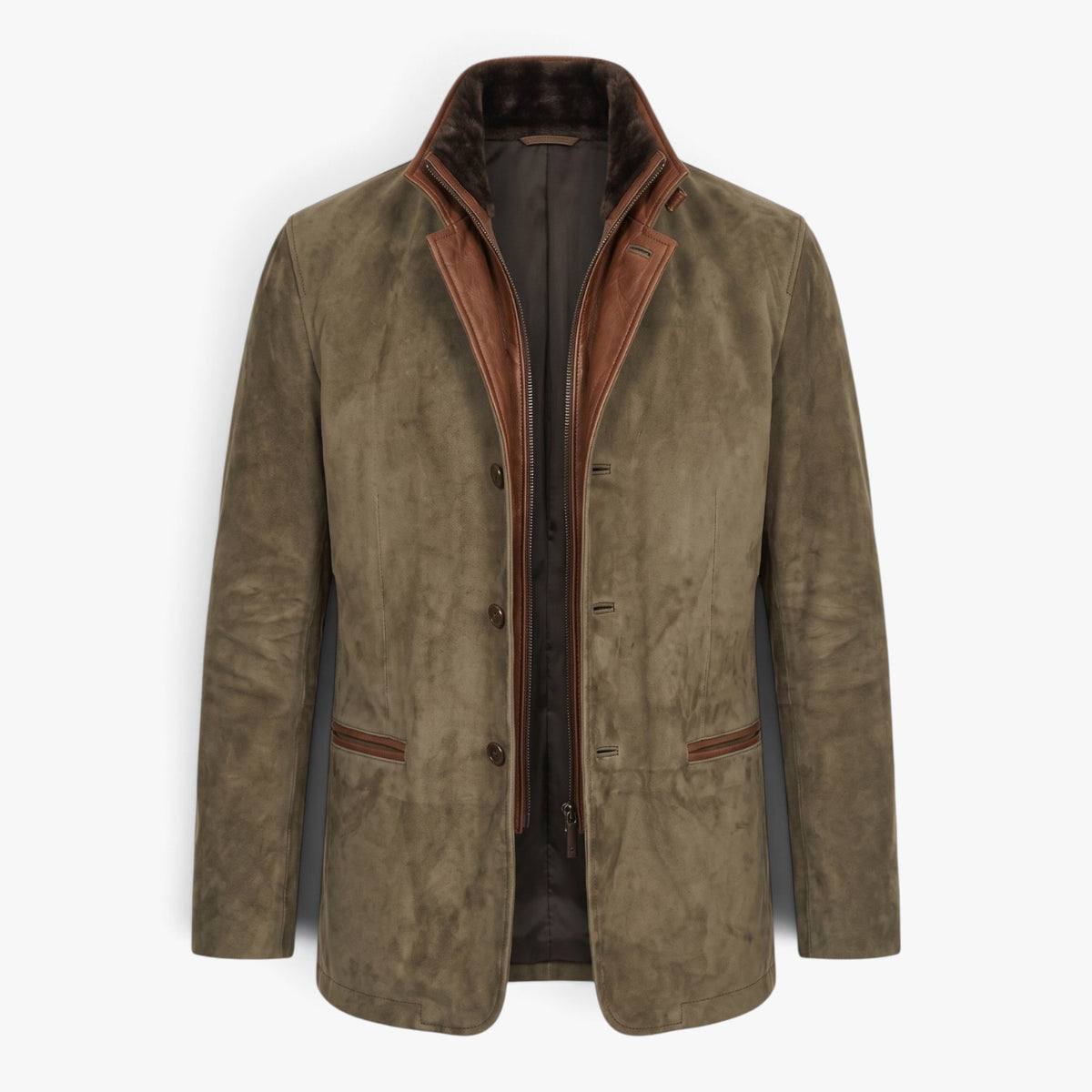 Old Fortune | Men's blazer with a high collar