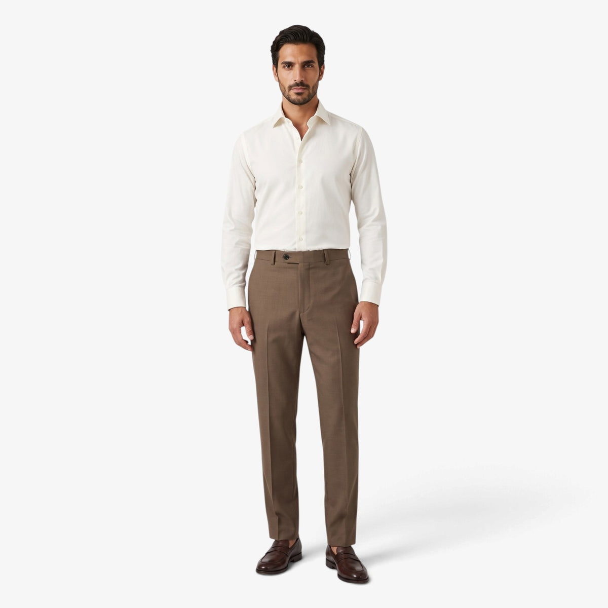 Old Fortune | Męskie Eleganckie Spodnie Regular Fit