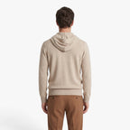 Old Fortune | Herren-Strickpullover mit Kapuze und Reißverschluss