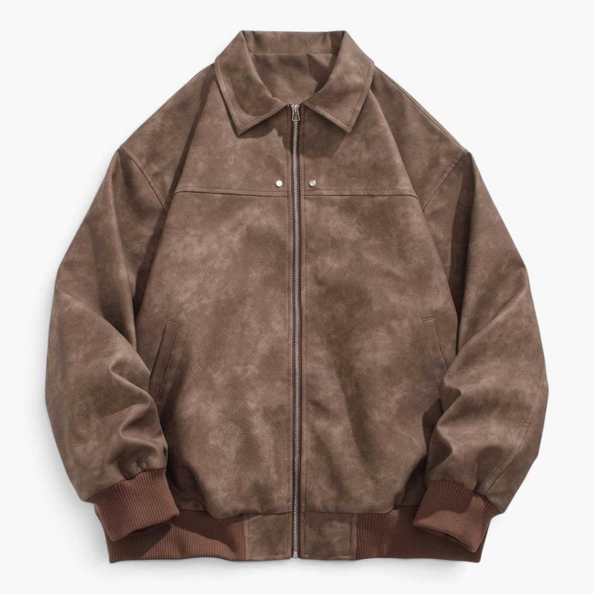 Old Fortune | Herren Bomberjacke aus Vintage-Ökoleder