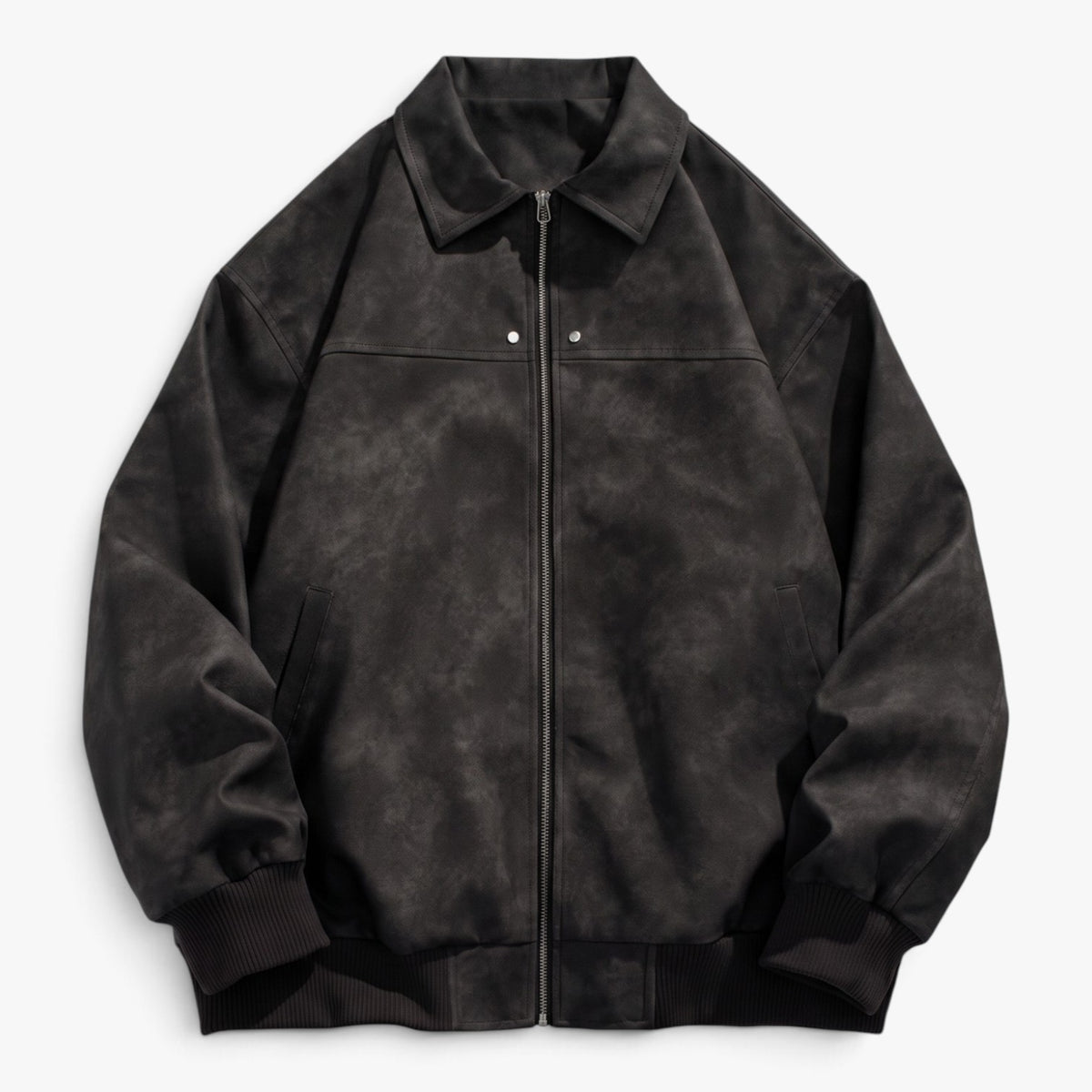 Old Fortune | Herren Bomberjacke aus Vintage-Ökoleder