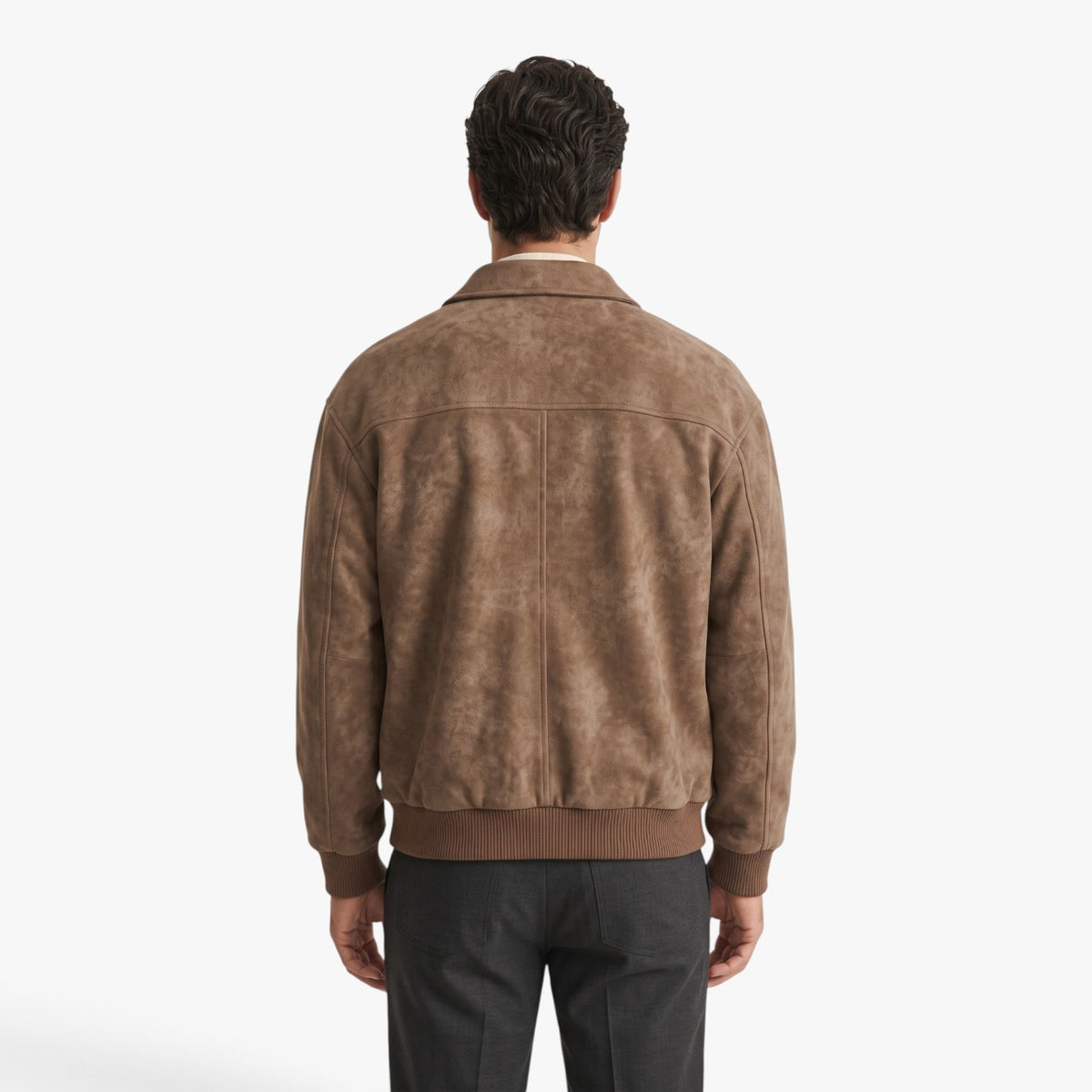 Old Fortune | Herren Bomberjacke aus Vintage-Ökoleder