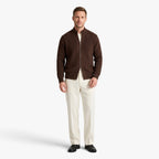 Old Fortune | Herren-Strickjacke mit Zwei-Wege-Reißverschluss