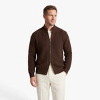 Old Fortune | Herren-Strickjacke mit Zwei-Wege-Reißverschluss