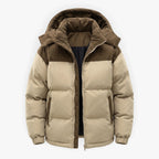 Old Fortune | Men's quilted hooded jacket