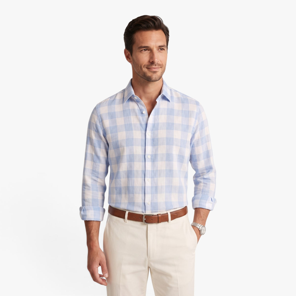 Old Fortune | Men’s Plaid Shirt