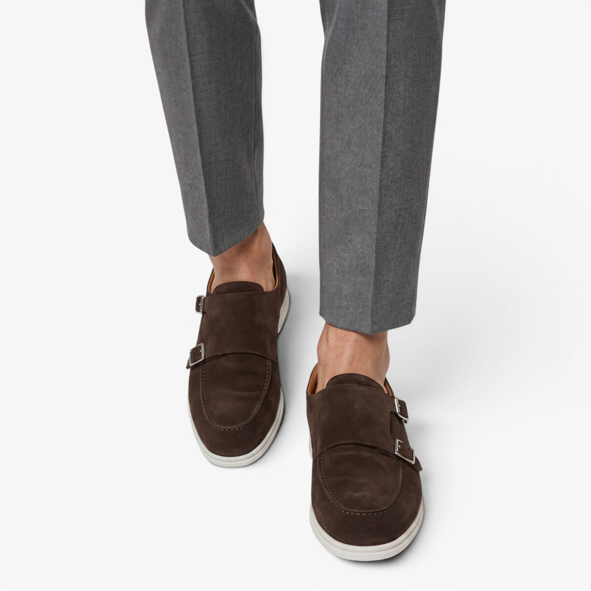 Old Fortune | Herren-Mokassins mit Monk-Strap und doppelter Schnalle