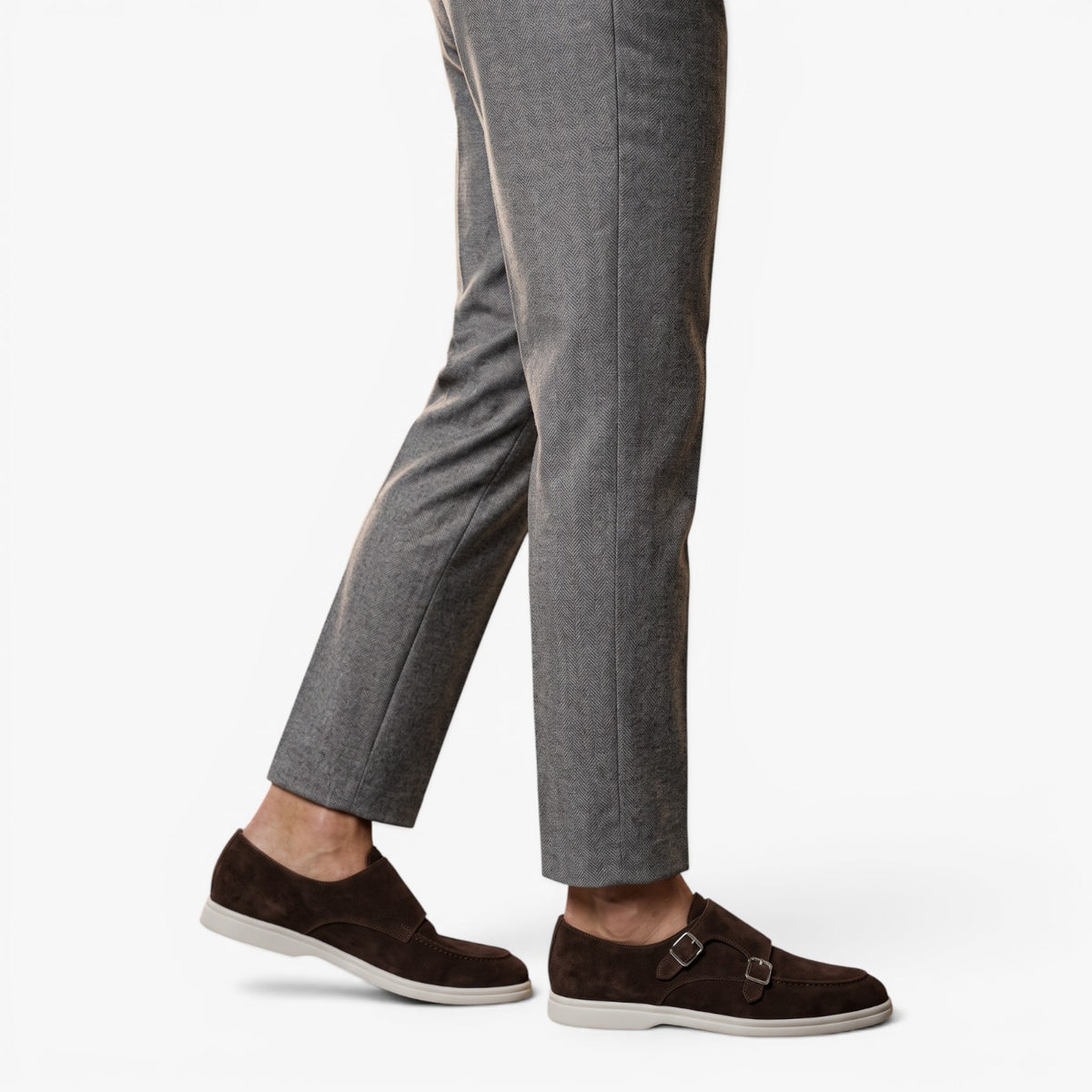 Old Fortune | Herren-Mokassins mit Monk-Strap und doppelter Schnalle