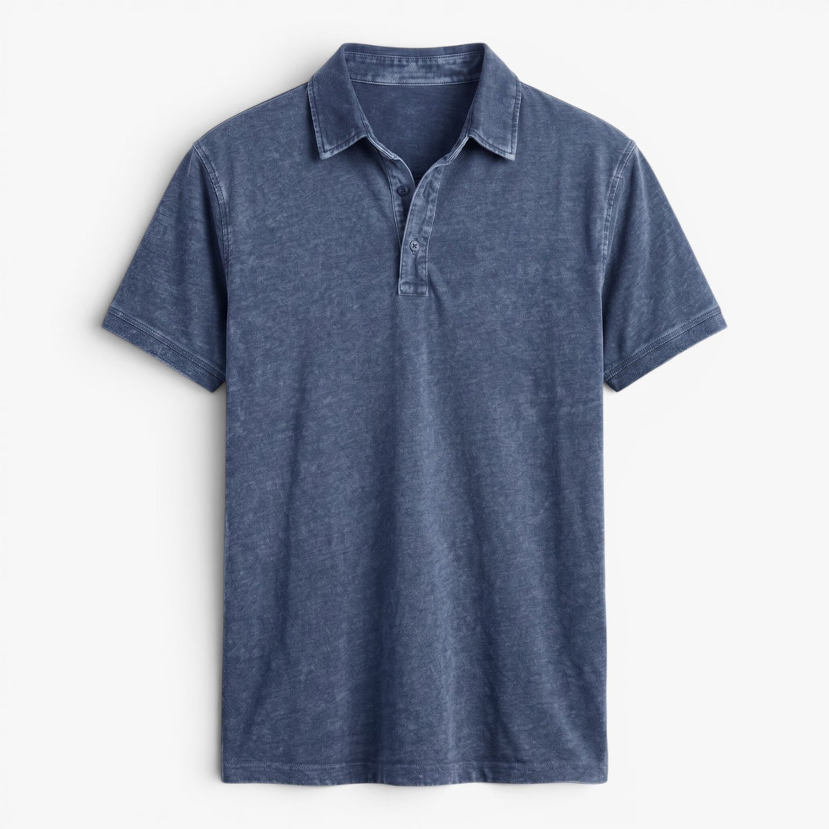 Old Fortune | Heren Vintage Polo Shirt met Verweerd Effect