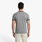 Old Fortune | Herren-Henleyshirt mit kontrastierender Verarbeitung